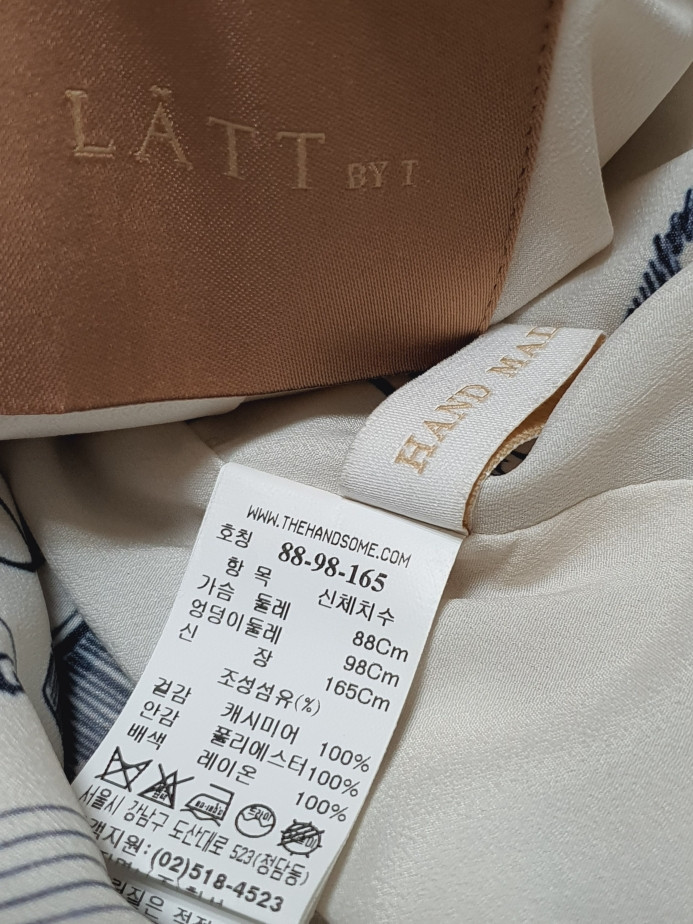 래트 latt 이태리 100% 캐시미어 코트 66 사이즈 정품--8