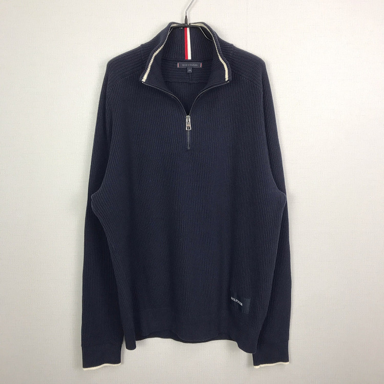 타미힐피거 반집업 니트 남성2XL (115)--1