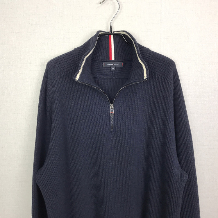 타미힐피거 반집업 니트 남성2XL (115)--2