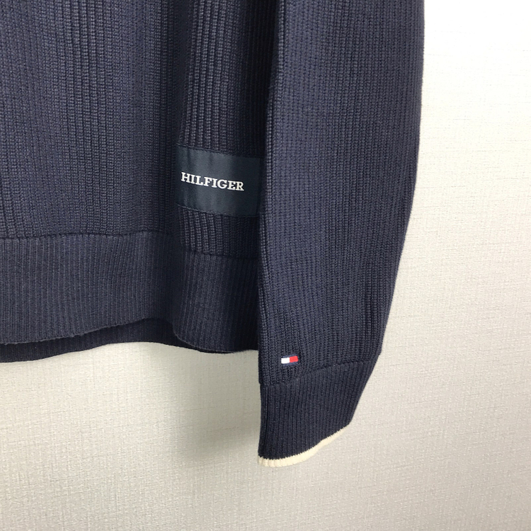 타미힐피거 반집업 니트 남성2XL (115)--3