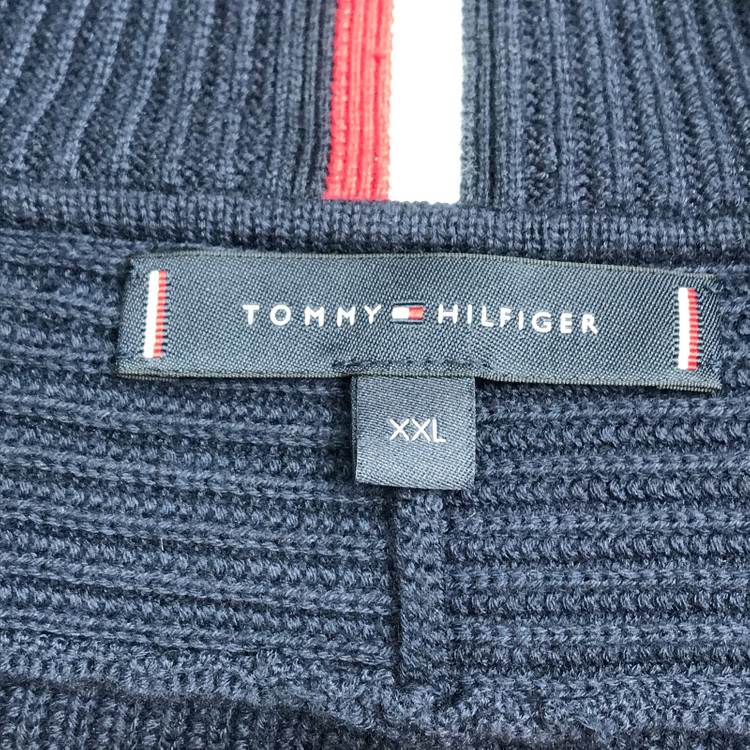 타미힐피거 반집업 니트 남성2XL (115)--5
