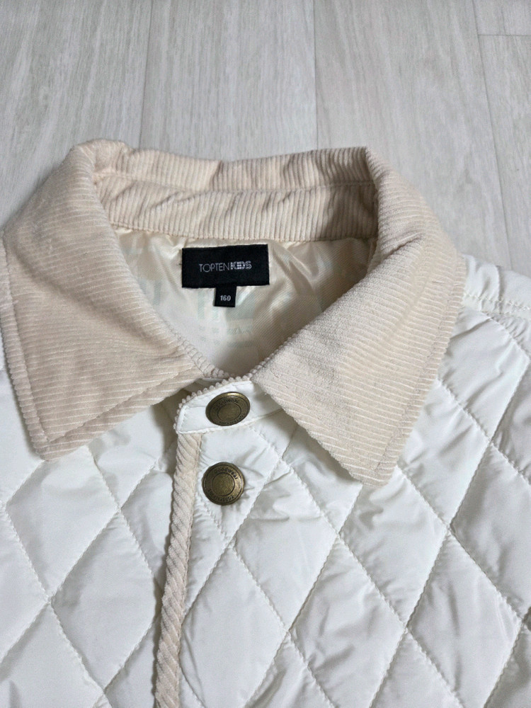 브랜드 여아 퀼팅 자켓, 목폴라 티셔츠 일괄 160(새상품)--2