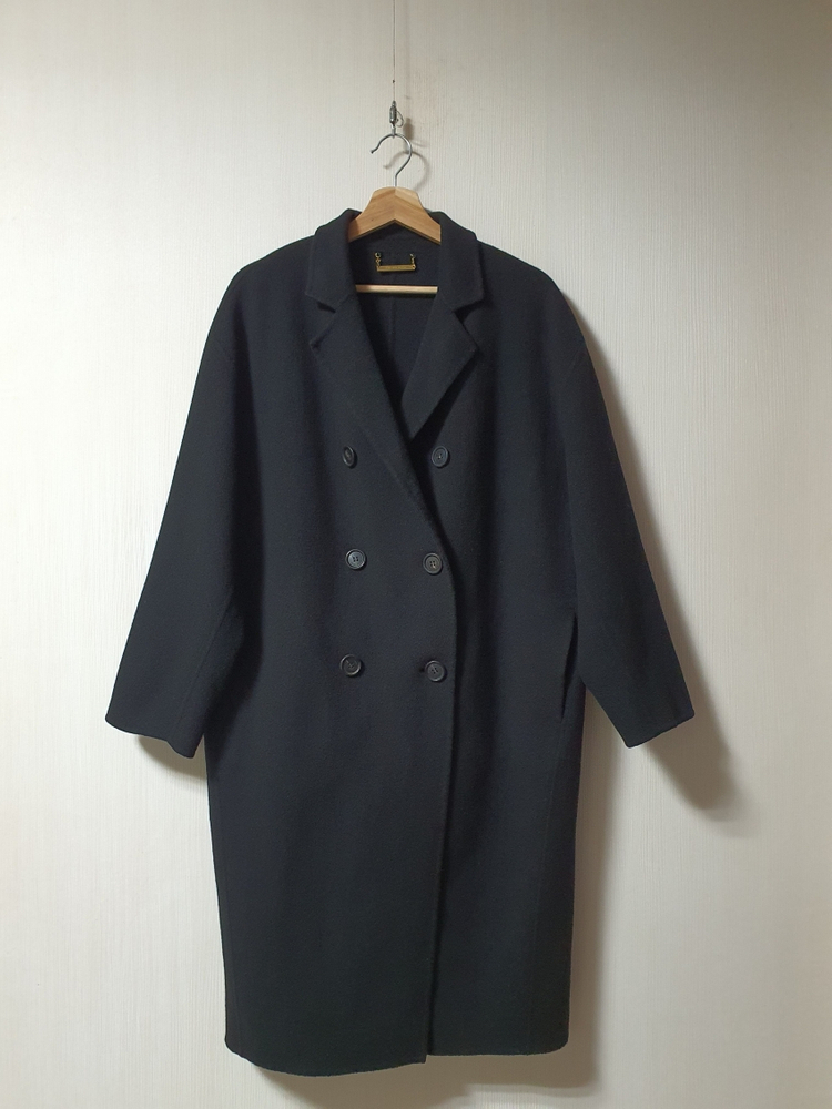 시스템 system 더블 버튼 핸드메이드 코트 55~ 66 사이즈 정품--1