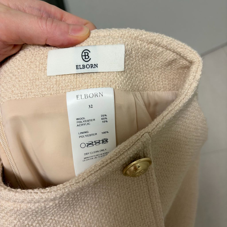엘보른 스커트 32size--4