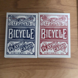 마술 플레잉 카드 바이시클 체인리스 미개봉 일괄