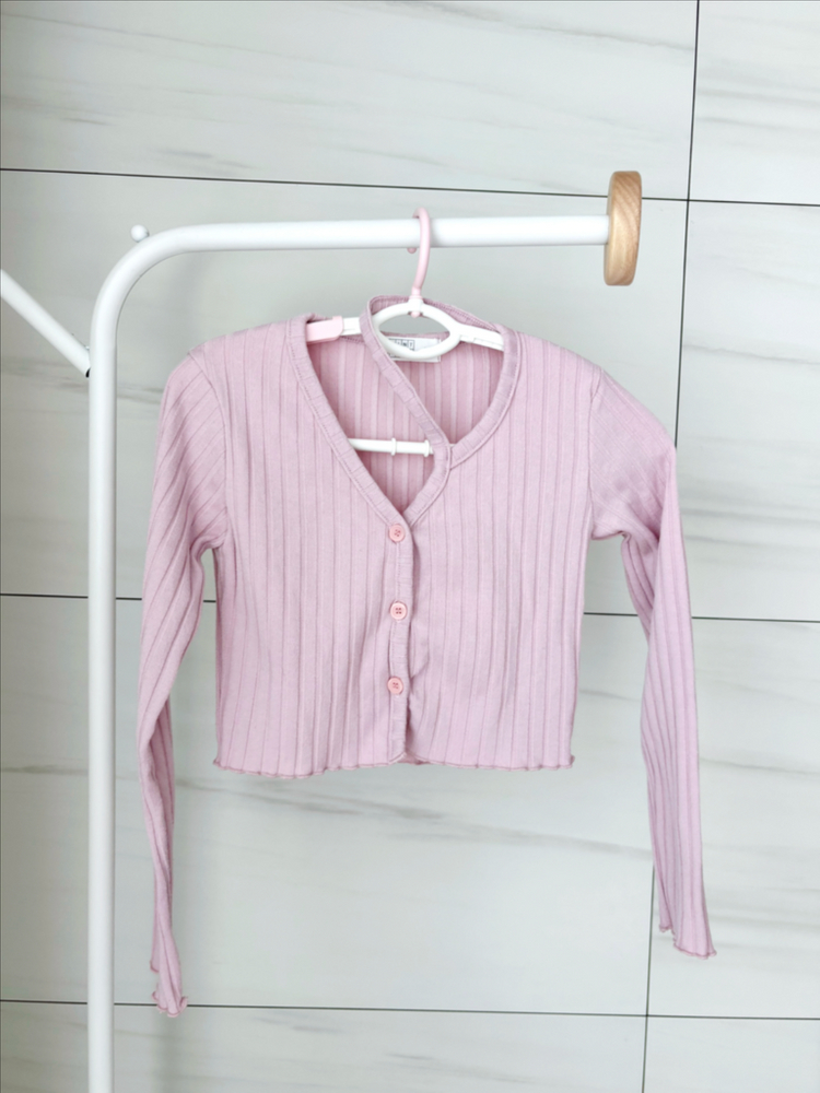 세인트돌 키즈 핑크 가디건--0