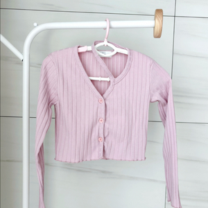 세인트돌 키즈 핑크 가디건