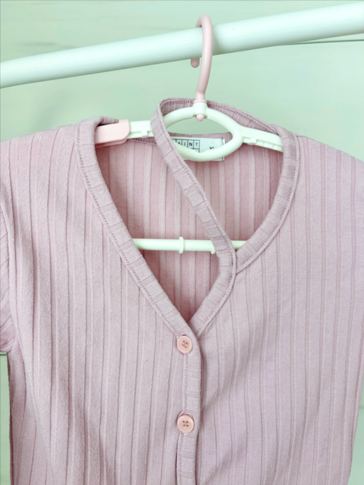 세인트돌 키즈 핑크 가디건--1