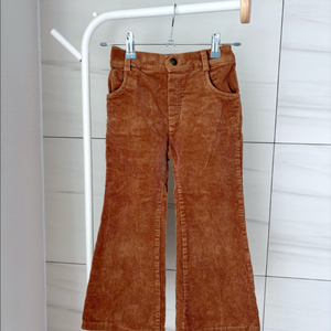 포크칩스 골덴 부츠컷 키즈 바지