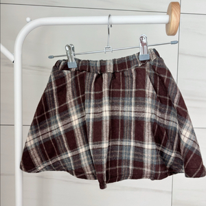 하로하로 키즈 스커트 브라운