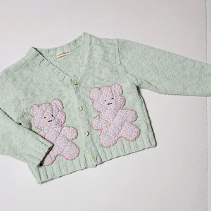 M 마르디엠버 곰패치 가디건