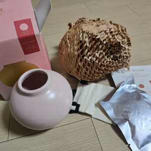 (새제품)광주요 달항아리 포푸리 방향제 (벚꽃 향) 이미지