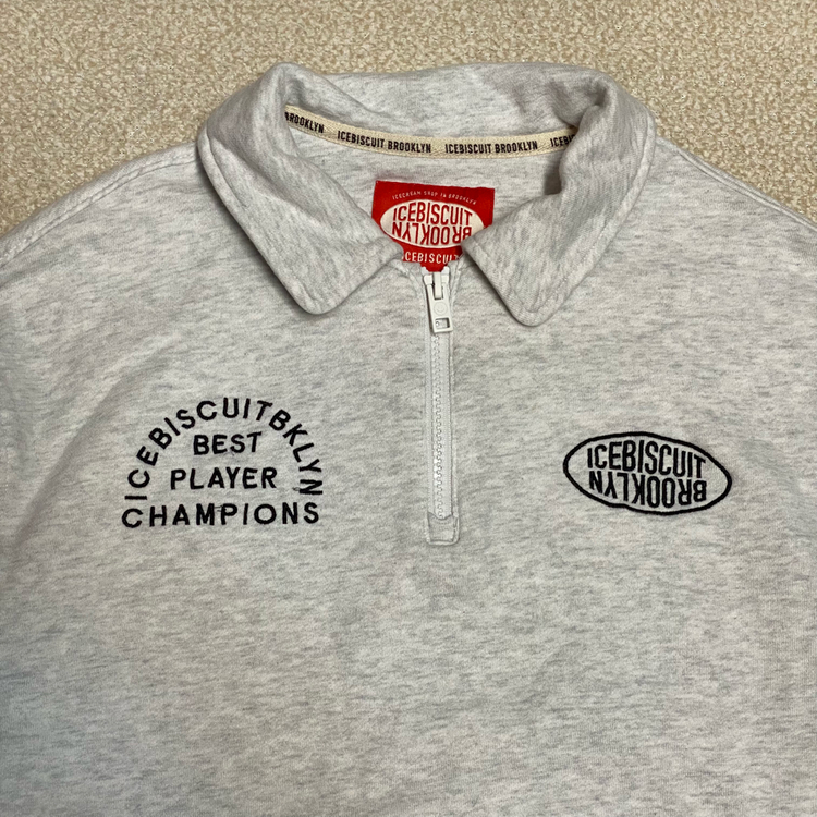 아이스비스킷 키즈 IB 로고 포인트 맨투맨 165--5