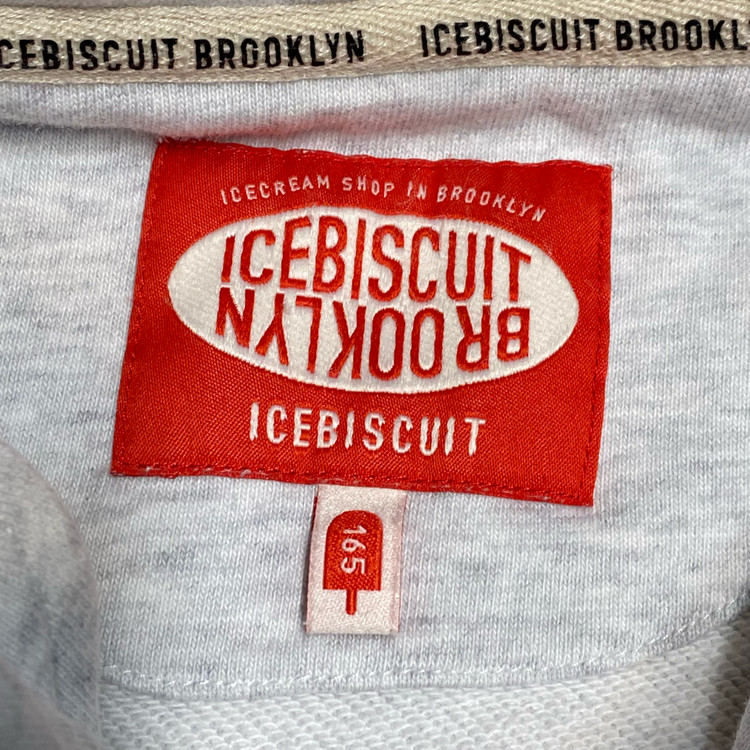 아이스비스킷 키즈 IB 로고 포인트 맨투맨 165--7