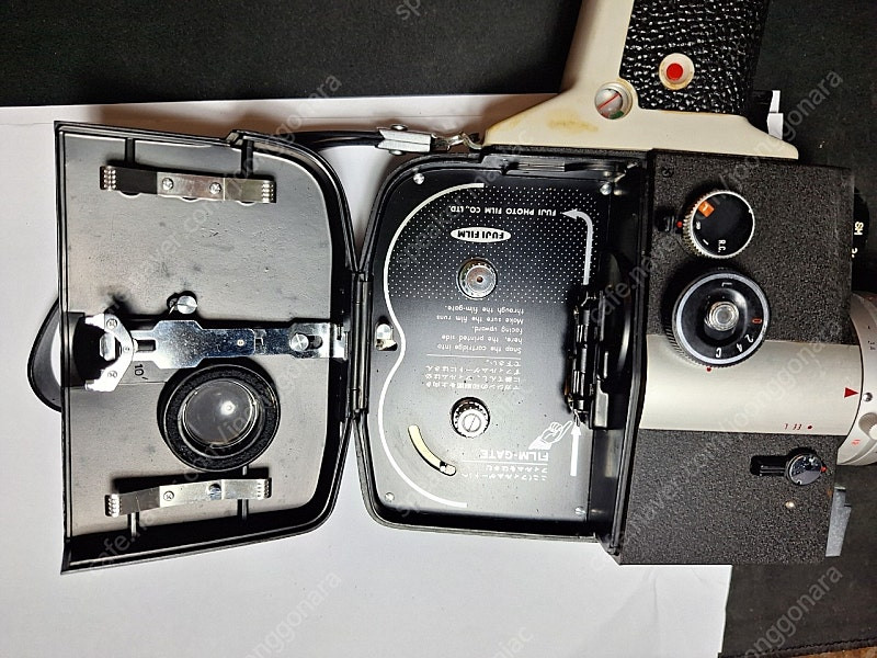 하자품/빈티지 필름 무비카메라/후지카 싱글8 Z450 8mm 빈티지 레트로 로모 앤틱 인테리어 이미지