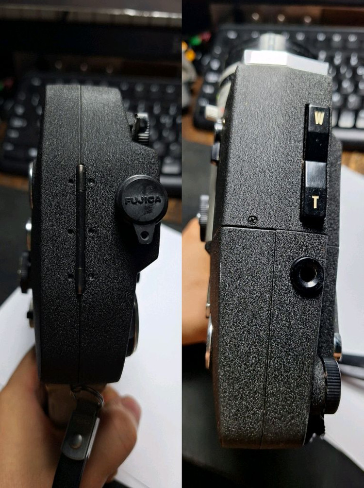 하자품/빈티지 필름 무비카메라/후지카 싱글8 Z450 8mm 빈티지 레트로 로모 앤틱 인테리어 이미지