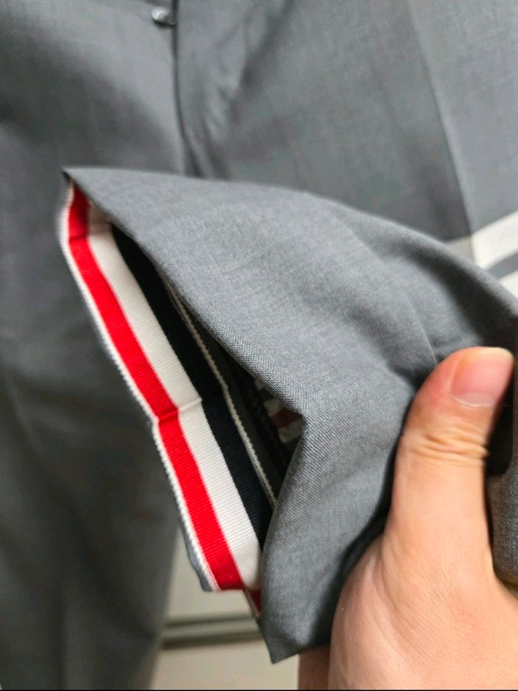 톰브라운 24fw 플레인위브 하이암홀 정장셋업(3/1) 이미지