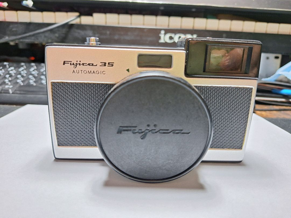 Fujica 35 Automagic 후지카 필름카메라 빈티지 레트로 로모 앤틱 y2k 일본 감성 필카 촬영 사진 이미지