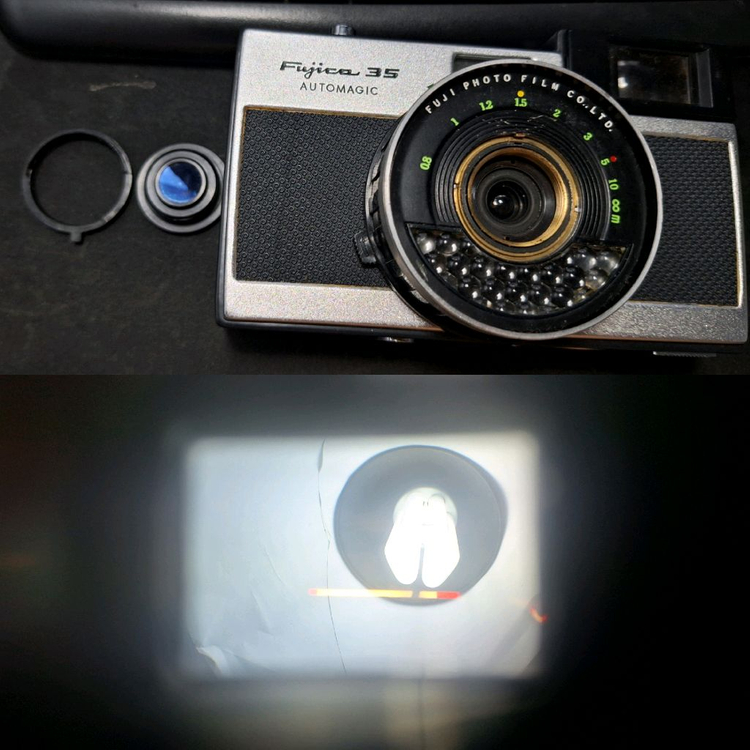 Fujica 35 Automagic 후지카 필름카메라 빈티지 레트로 로모 앤틱 y2k 일본 감성 필카 촬영 사진 이미지