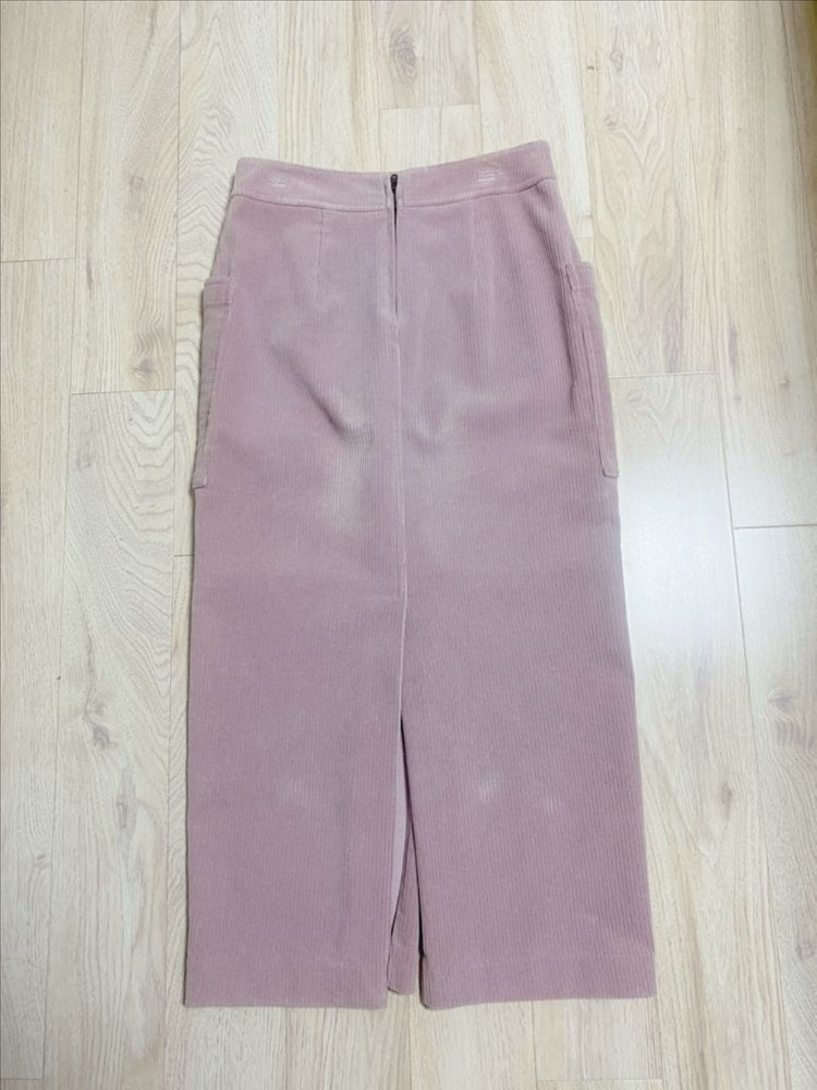 한섬 타임 코듀로이 스커트 마인 시스템 랑방 Sjsj 래트--4