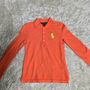 폴로 랄프로렌 긴팔 카라티 M(8~10)