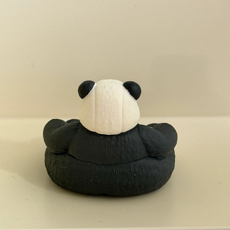 타카라토미 애니멀 인테리어 팬더 의자 가챠--1