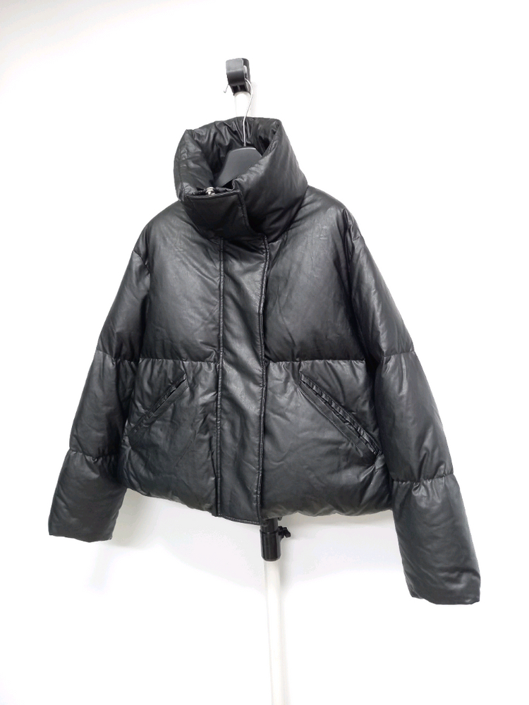 메종마르지엘라 페이크레더 다운패딩 55.66--4