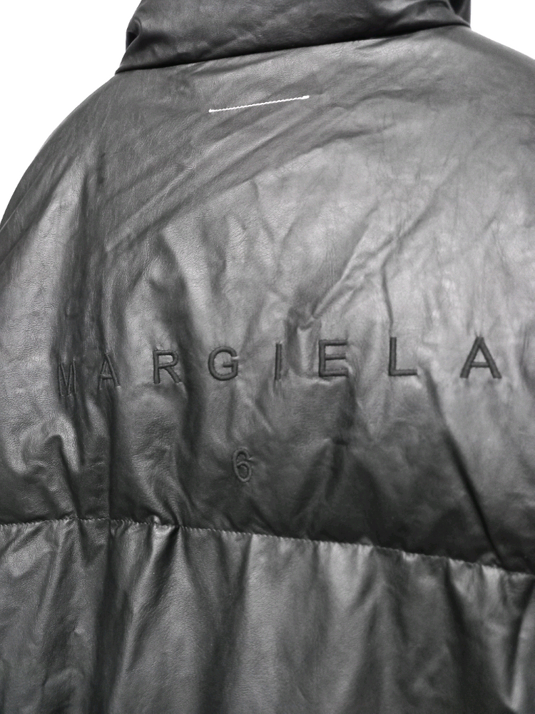 메종마르지엘라 페이크레더 다운패딩 55.66--5