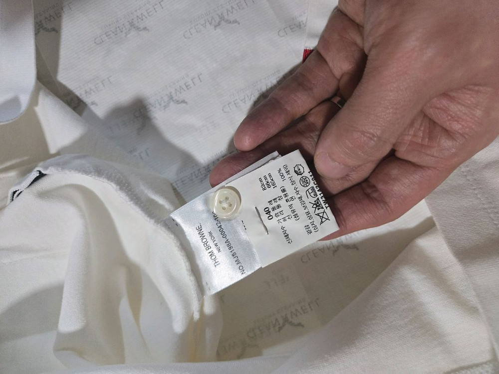 톰브라운 정품 헥터 티셔츠 40 사이즈--4