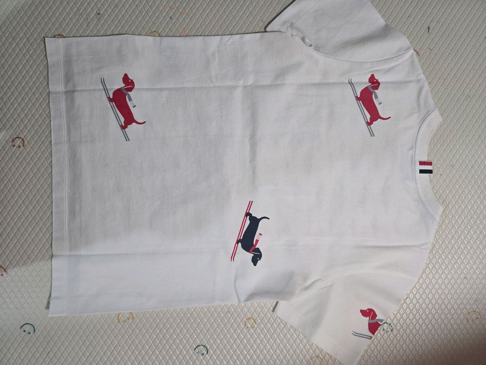 톰브라운 정품 헥터 티셔츠 40 사이즈--6