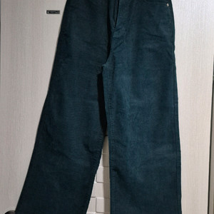 [Collection] 여성 코듀로이 골덴 와이드 팬츠 판매합니다(사이즈: 55~날씬66/색상: 진한그린)