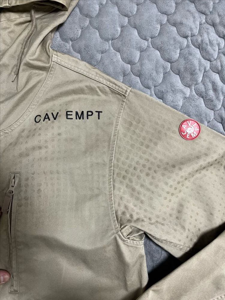 CAVEMPT 카브엠트 트윌코튼 아노락 카키베이지 L 이미지