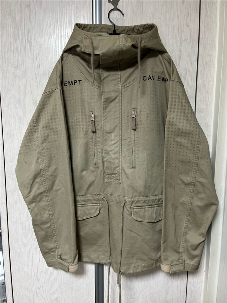 CAVEMPT 카브엠트 트윌코튼 아노락 카키베이지 L 이미지