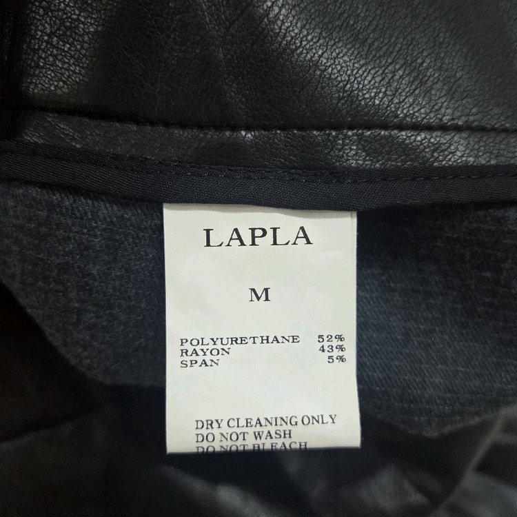 라플라 레더 쇼츠 새상품--3