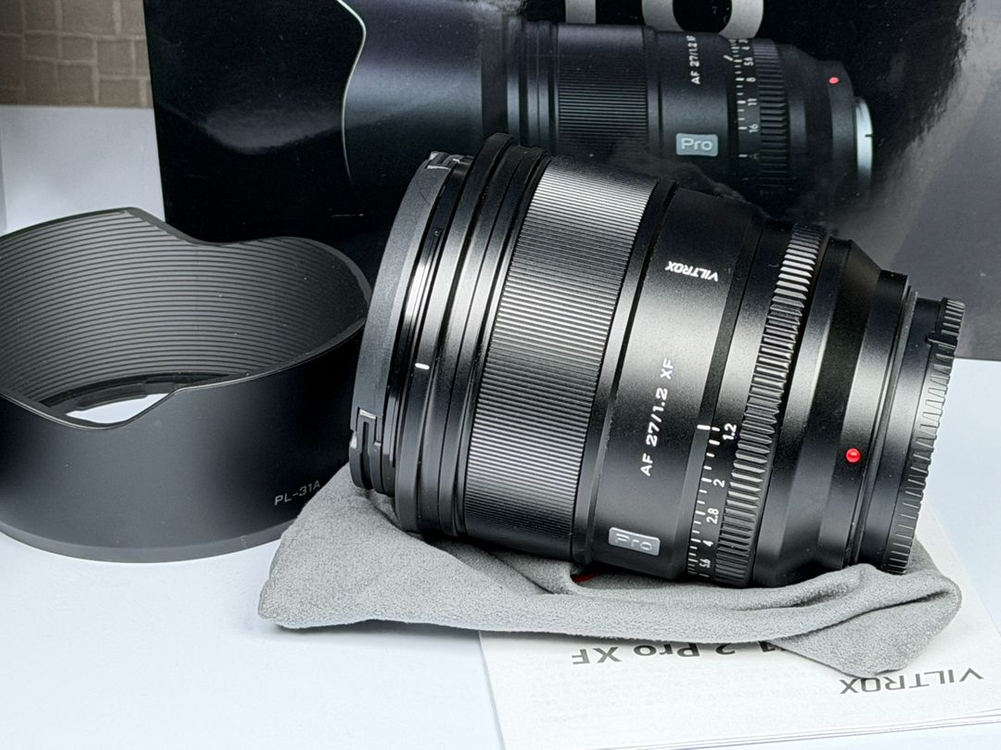 빌트록스 AF 27mm F1.2 Pro 후지 X마운트 렌즈--0