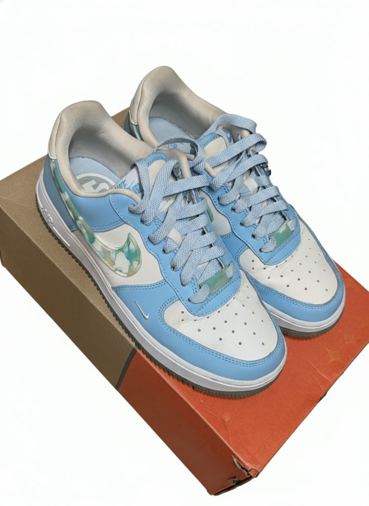 245 (W) 나이키 에어포스 셀레스틴 블루--1