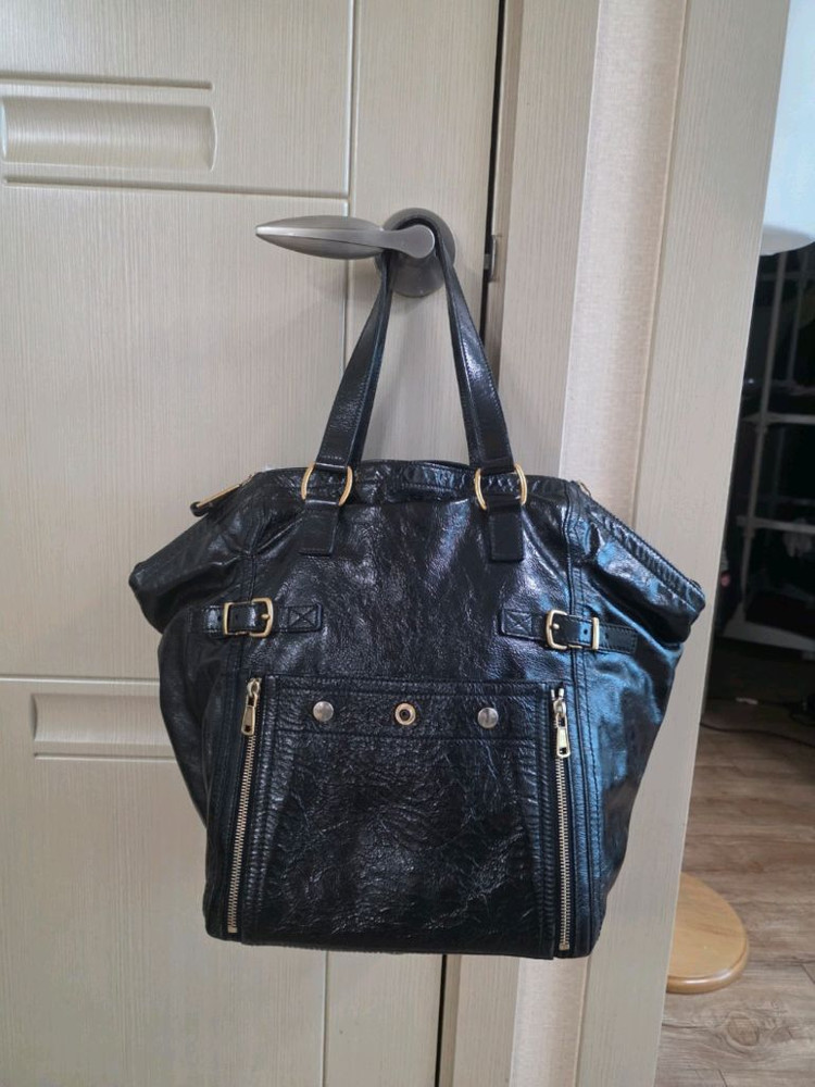 입생로랑 다운타운 토트백 라지 사이즈(남녀공용--5