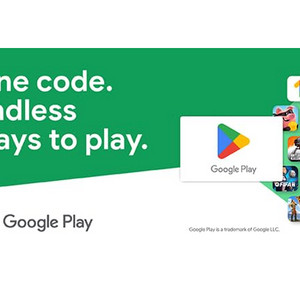 인도 구글 플레이 기프트 카드 1000 루피 INR