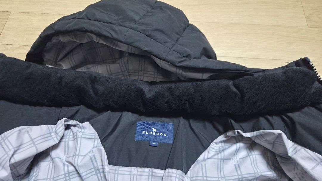 블루독 키즈 145사이즈 롱패딩--5