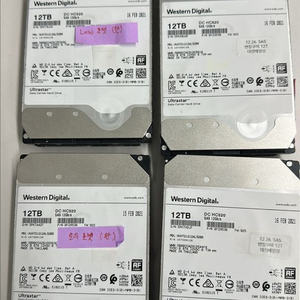 WD SAS 12tb 2개단위 판매 이미지