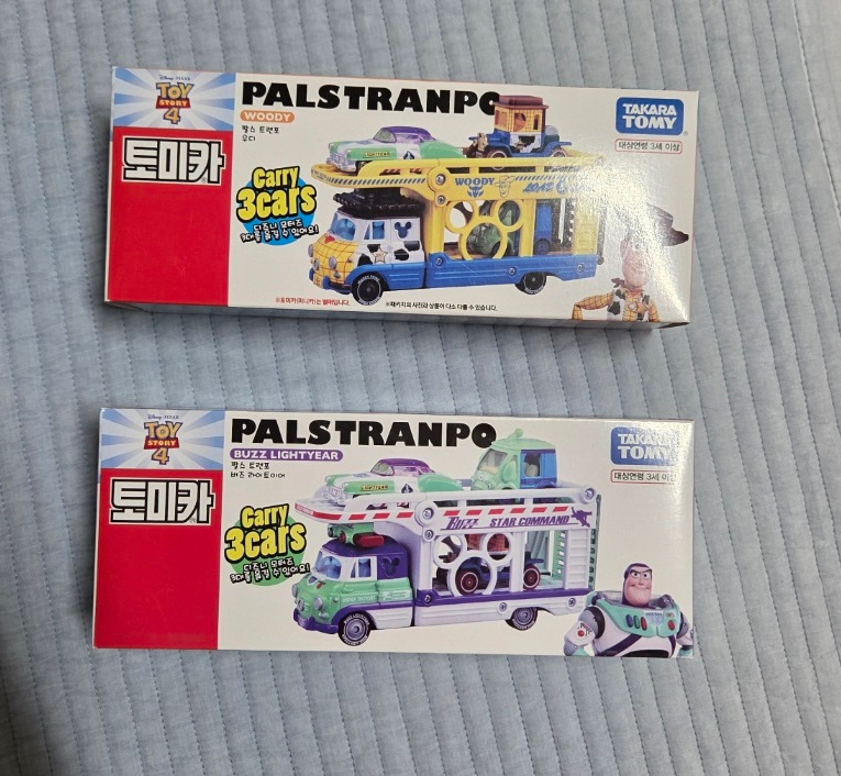 [2종 세트] 토미카 토이스토리 팔스트랜포 버즈라이트 & 우디 2종 세트 이미지