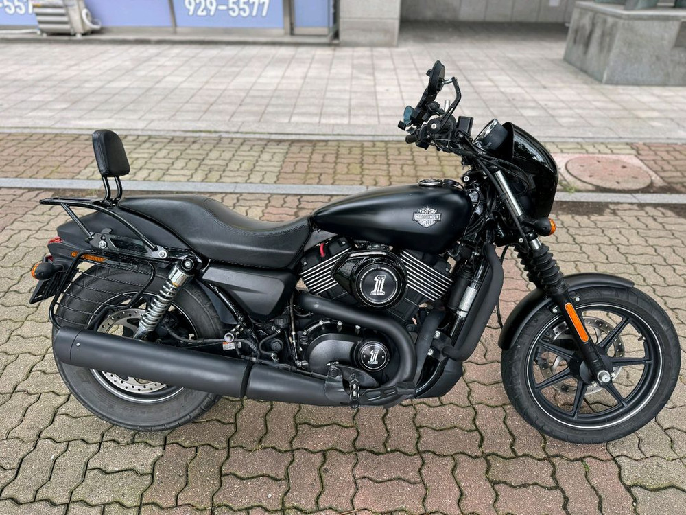 할리데이비슨 스트릿750 16년 짧은키로수 판매합니다--1