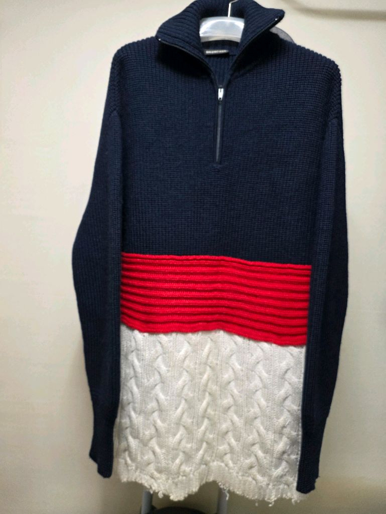 발렌시아가 롱 풀 오버 니트 국내매장판 이미지