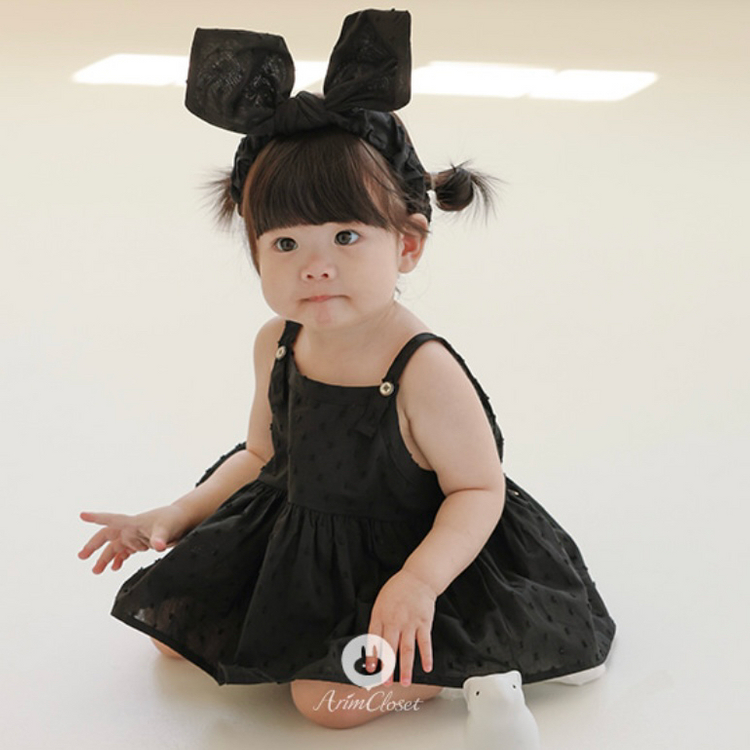 [1회 착용] 아림클로젯 베이비 수트 / 블랙 XS--1