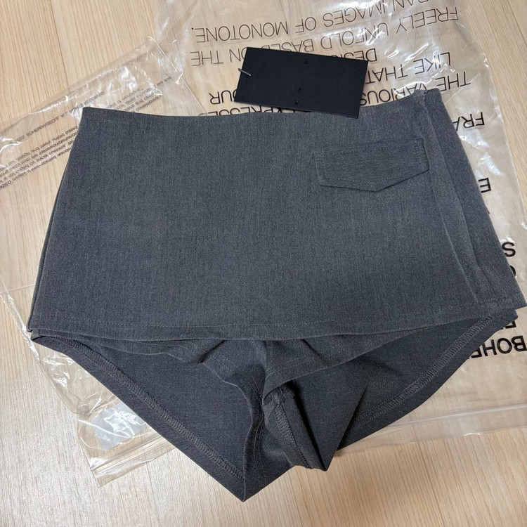 보헤미안서울 26ss 오블리크 스커트 팬츠-새상품 이미지