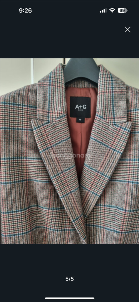 새상품 더엣지 아이젤 봄자켓두벌 66사이즈--4