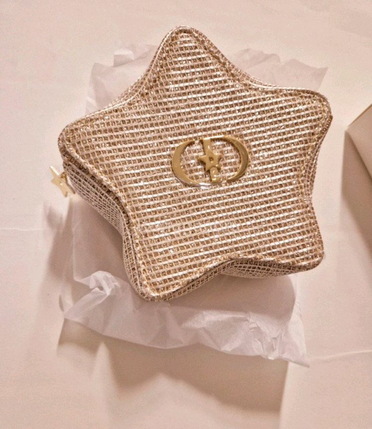 디올 뷰티 정품 스타 홀리데이 파우치 디올 별 파우치--1