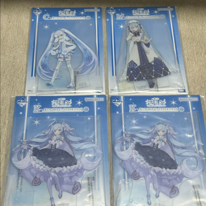 이치방쿠지 유키 미쿠 - 스노우미쿠 2026 빅 아크릴/러버참/클리어포스터