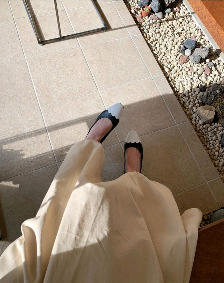 바이씨니 물결슈즈 블랙245--3