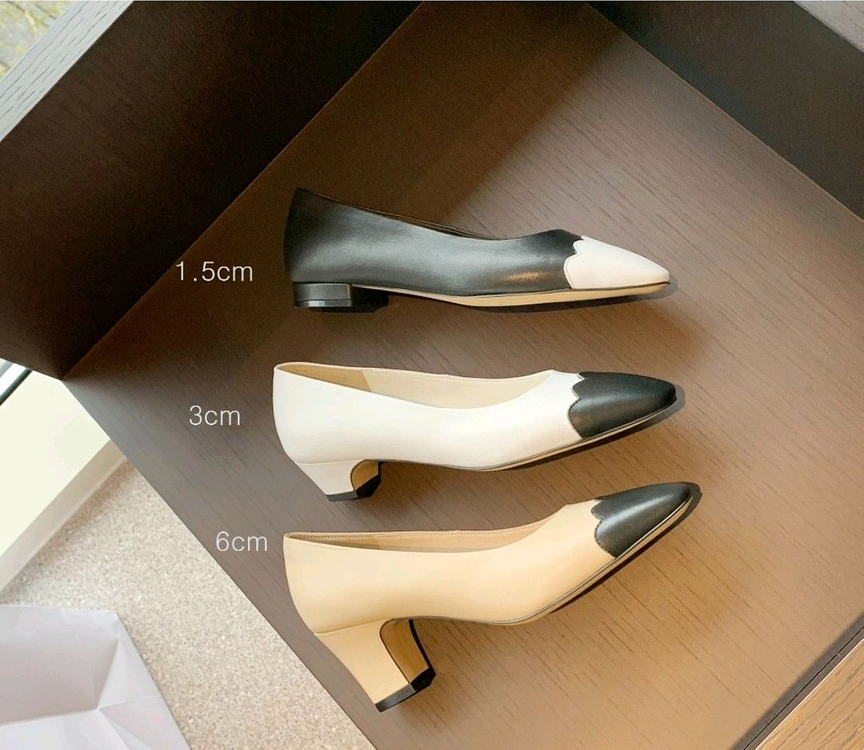 바이씨니 물결슈즈 블랙245--4